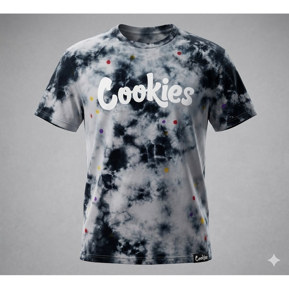 Cookies SF Tie Dye Shirt XXL Mens Sweet Treat Sprinkle Streetwear Skater Gorp